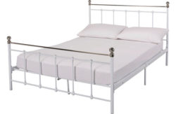 Collection Eversholt Double Bed Frame - White.